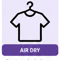 Air dry